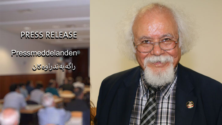 سەرخوەشی ڕێخراوەی جەهانی کورد ئڕا کووچ دۊیایی ئەندام ڕێخراوەگەمان دوکتور گوڵموراد مورادی شانازی کورد و یارسان